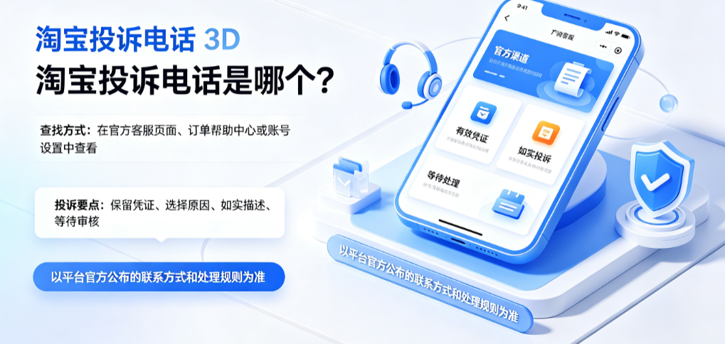 淘宝最怕的投诉电话是哪个?会怕投诉吗?