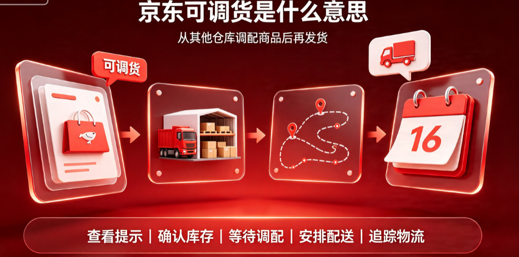 京东显示可调货是什么意思?调货要几天?