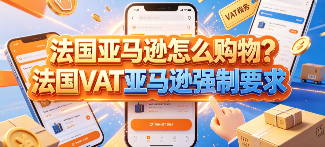 法国亚马逊怎么购物?法国vat亚马逊强制要求