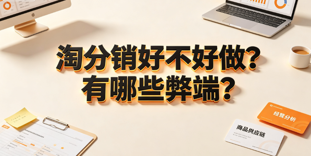 淘分销好不好做？有哪些弊端？新手入局避坑指南