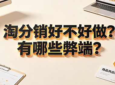 淘分销好不好做?有哪些弊端?新手入局避坑指南