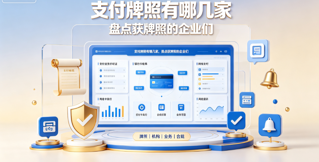 支付牌照有哪几家?盘点获牌照的企业们