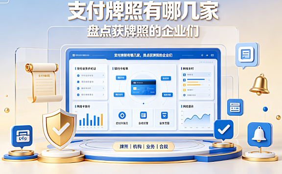 支付牌照有哪几家?盘点获牌照的企业们