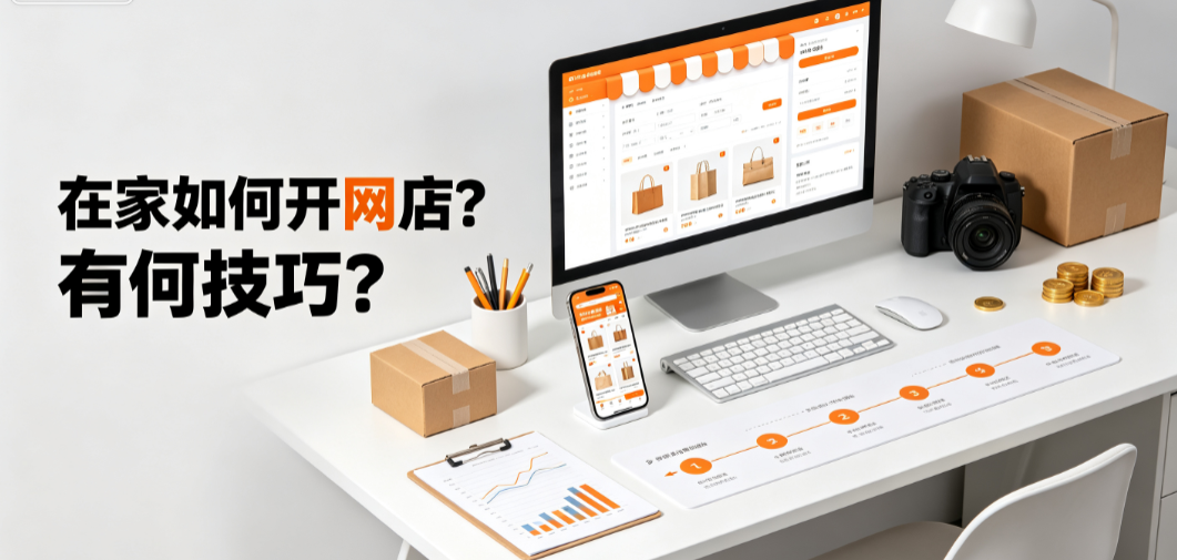在家如何开网店？有何技巧？完整启动与运营指南