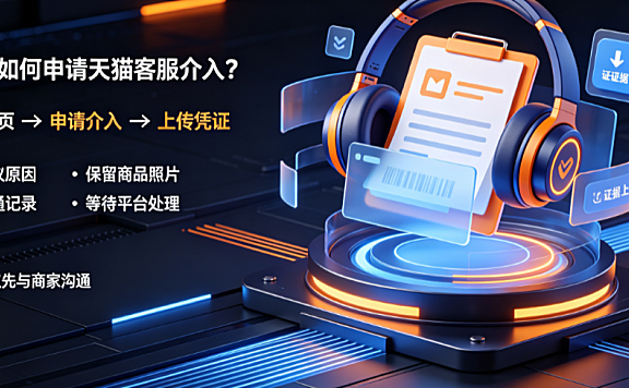 消费者怎么申请天猫客服介入?需要哪些条件及维权指南