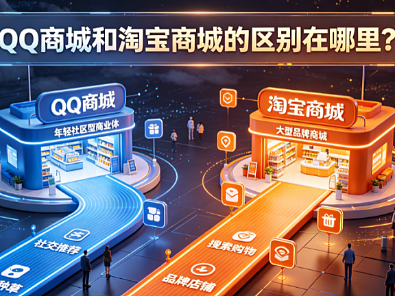 QQ商城和淘宝商城,QQ商城和淘宝商城的区别在哪里?深度复盘B2C电商演进