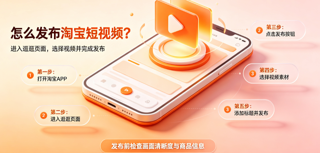 淘宝短视频在哪?怎么发布淘宝短视频?