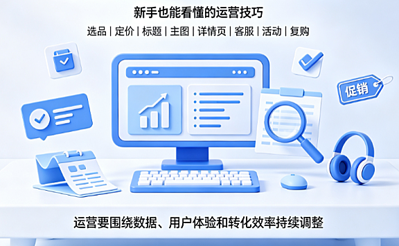 淘宝店运营的主要方法,有哪些技巧?