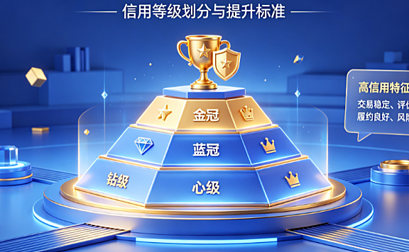 淘宝信用多少才算高级?信用等级有哪些?全阈值解析与权益指南