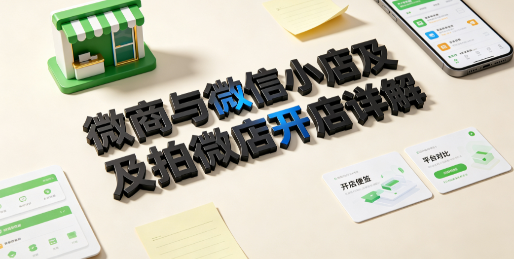 微商与微信小店及拍拍微店开店详解 电商实操指南
