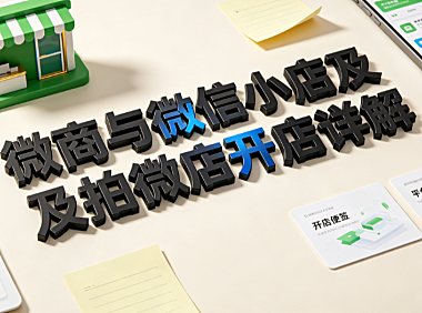 微商与微信小店及拍拍微店开店详解 电商实操指南