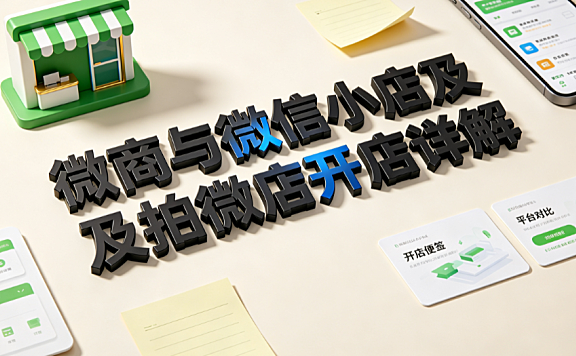 微商与微信小店及拍拍微店开店详解 电商实操指南