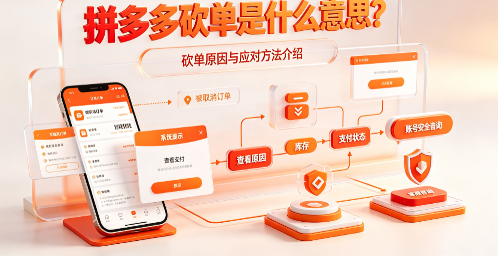 拼多多砍单是什么意思?如何破解?
