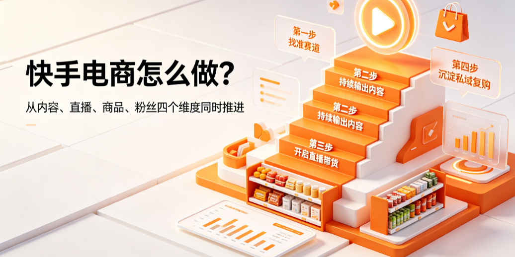 快手电商怎么做?有什么优势?