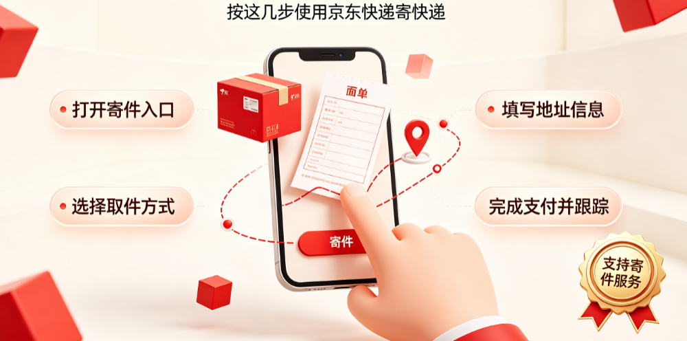 京东快递可以寄东西吗?怎样使用京东快递寄快递?