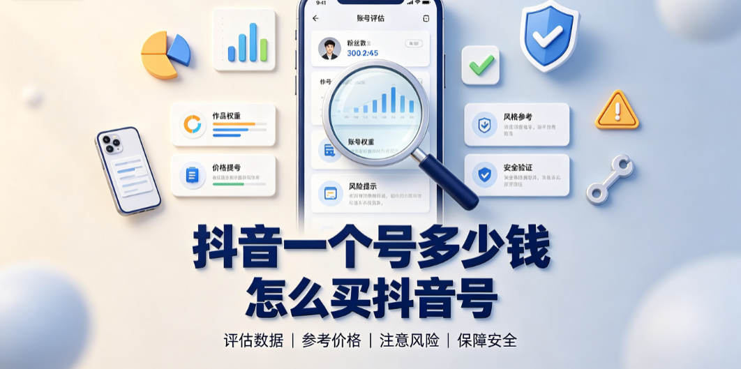 抖音一个号多少钱?怎么买抖音号?