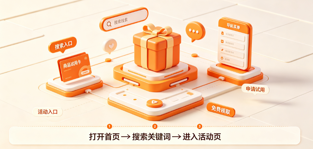 淘宝免费试用中心入口在哪儿?