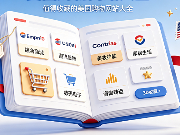 美国购物网站大全,值得收藏的美国购物网站大全