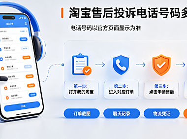 淘宝售后投诉电话号码多少?投诉渠道介绍与维权指南