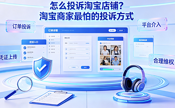 怎么投诉淘宝店铺?淘宝商家最怕的投诉方式