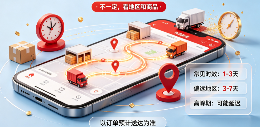 京东物流是次日达吗?通常要多久?