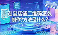 淘宝店铺二维码怎么制作?方法是什么?