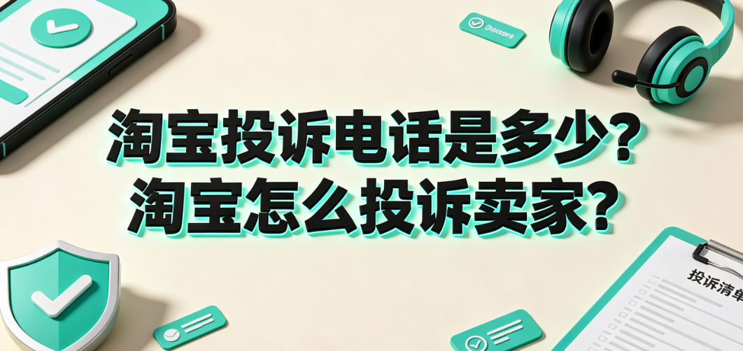 淘宝投诉电话是多少?淘宝怎么投诉卖家?