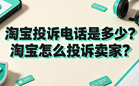 淘宝投诉电话是多少?淘宝怎么投诉卖家?