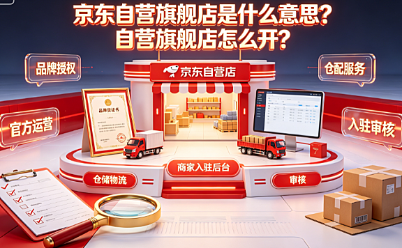 京东自营旗舰店是什么意思?自营旗舰店怎么开?