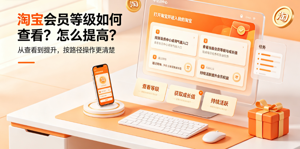 淘宝会员等级如何查看?怎么提高?