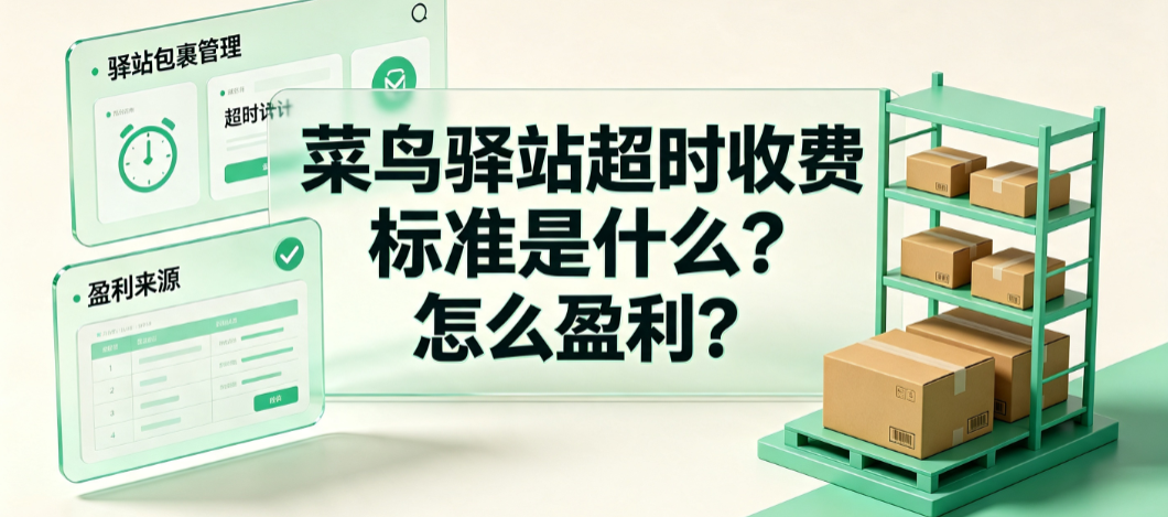 菜鸟驿站超时收费标准是什么?怎么盈利?