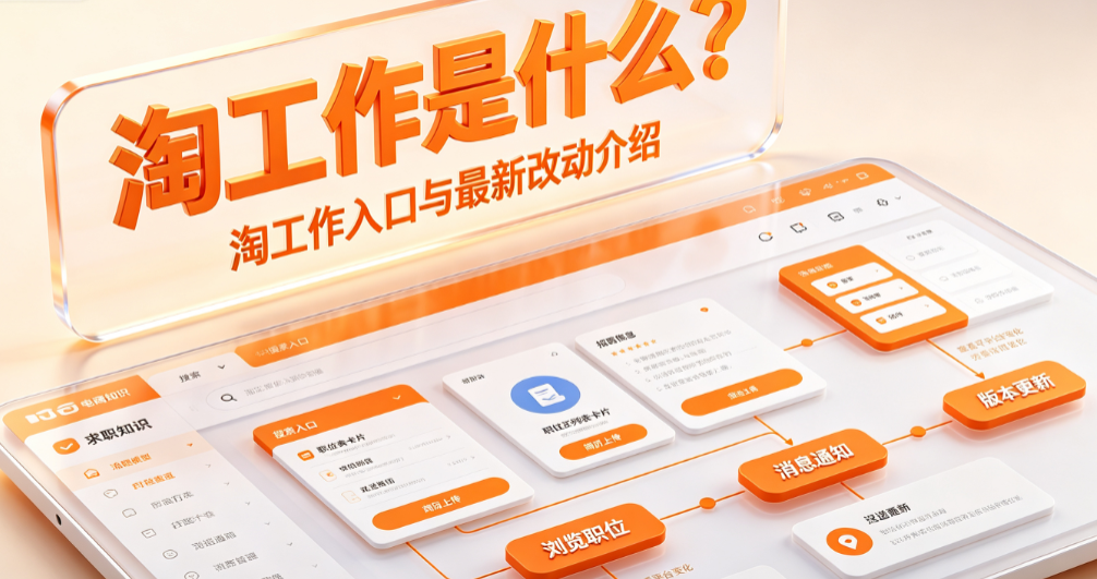 淘工作是什么,淘工作入口,淘工作最新改动介绍