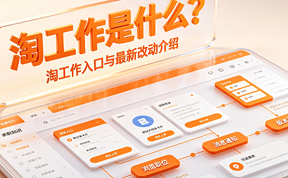 淘工作是什么,淘工作入口,淘工作最新改动介绍操作指南