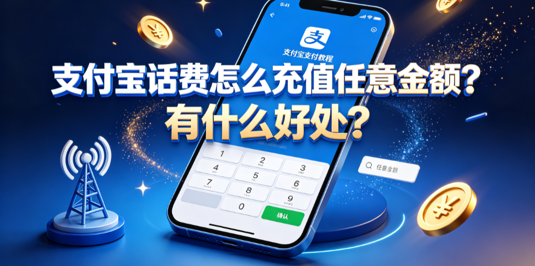 支付宝话费怎么充值任意金额?有什么好处? 实操与规则指南