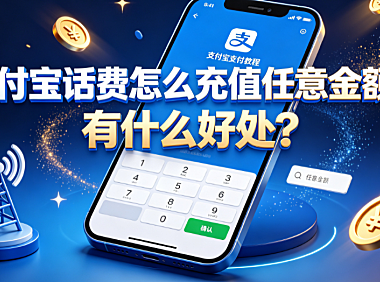 支付宝话费怎么充值任意金额?有什么好处? 实操与规则指南