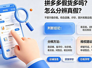 拼多多假货多吗?怎么分辨真假?全维度鉴别与维权指南