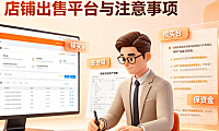 出售淘宝店铺的平台有哪些?出售有哪些注意事项?