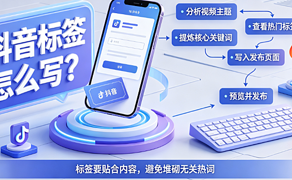 抖音标签怎么写?抖音标签要怎么设置?