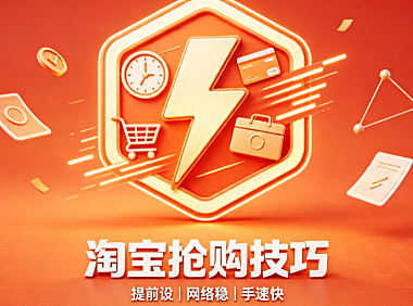 淘宝抢东西怎么抢最快?要做什么准备?
