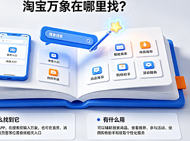 淘宝万象在哪里找?有什么功能?