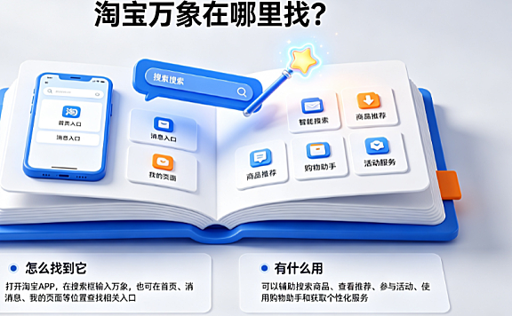 淘宝万象在哪里找?有什么功能?