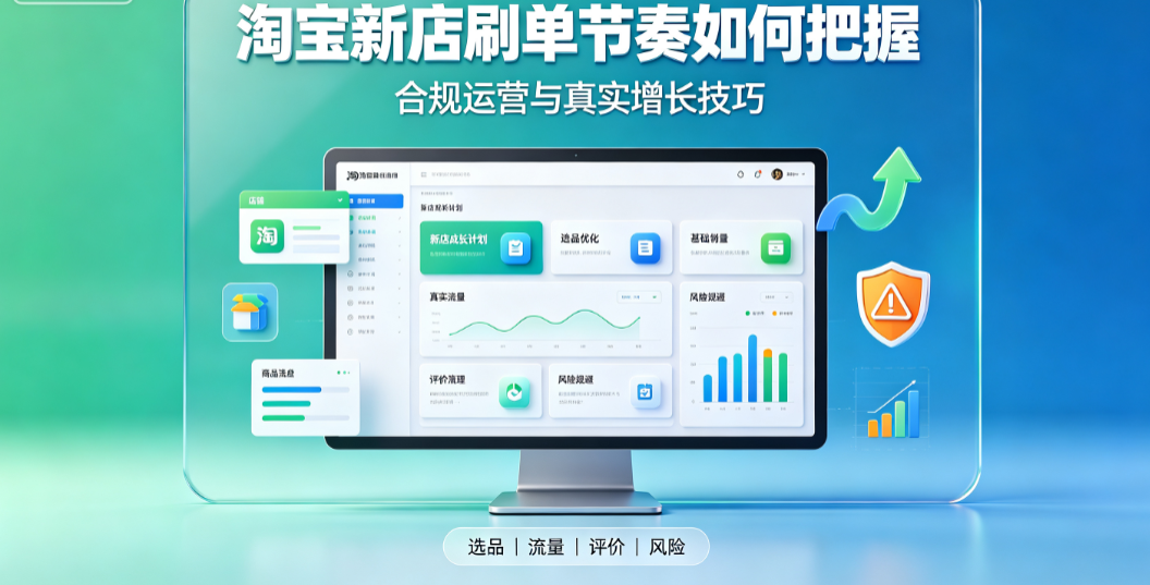 淘宝新店刷单节奏如何把握?有何技巧?