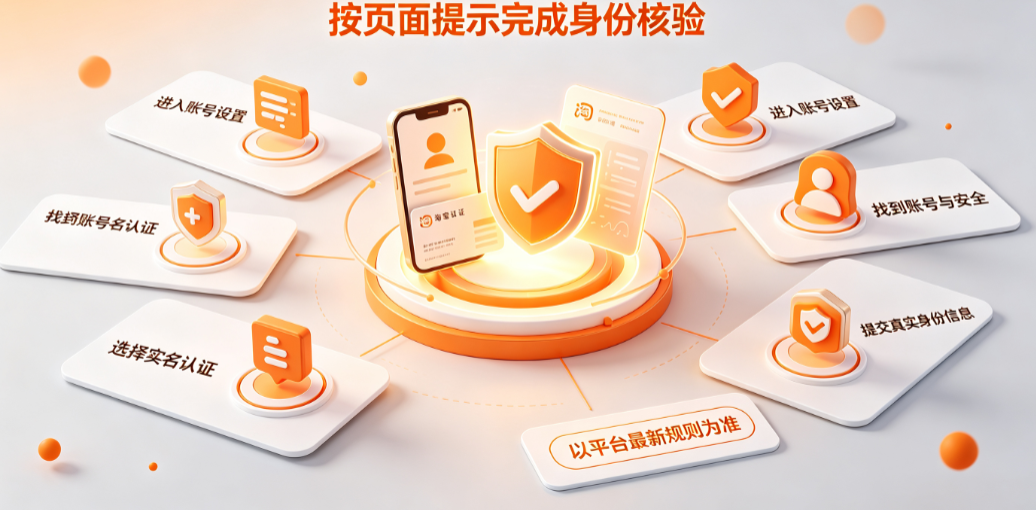 淘宝实名验证怎么弄?具体流程介绍