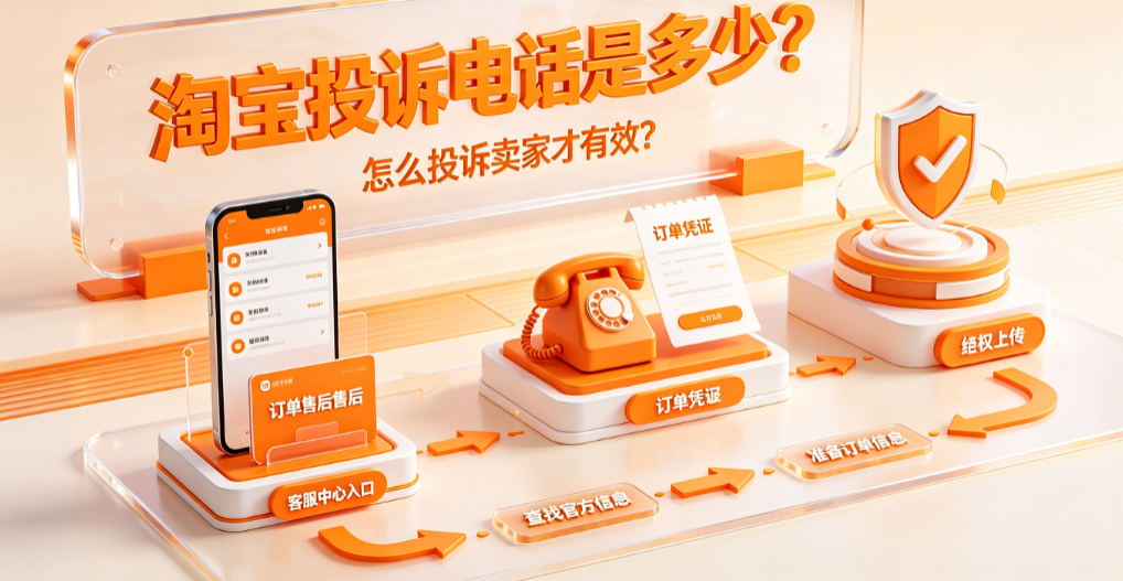 淘宝投诉电话是多少?淘宝怎么投诉卖家?