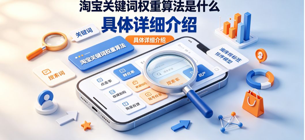 淘宝关键词权重算法是什么?具体详细介绍!核心逻辑与实操指南