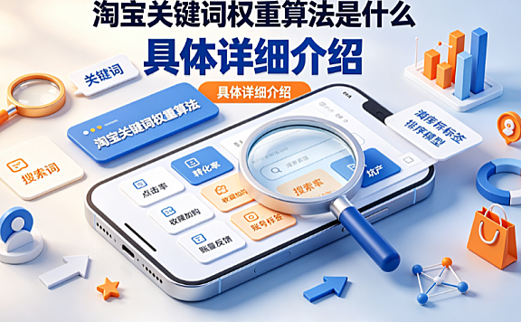 淘宝关键词权重算法是什么?具体详细介绍!核心逻辑与实操指南