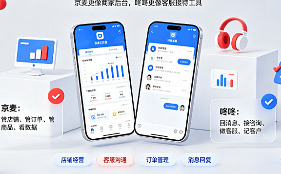 京麦工作台和咚咚区别介绍,分别是什么?全维度解析指南