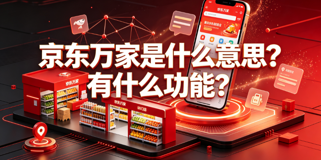 京东万家是什么意思?有什么功能?实体零售数字化指南