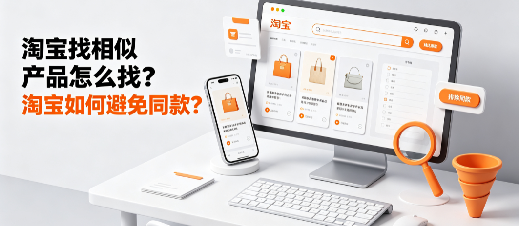 淘宝找相似产品怎么找淘宝如何避免同款?全检索与避坑指南
