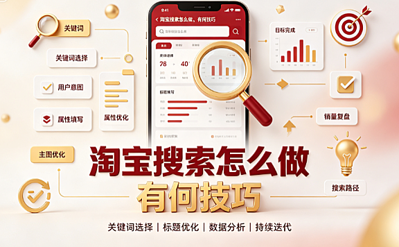 淘宝搜索怎么做?有何技巧?